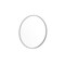 Flash Furniture 20" Round Silver Metal Framed Accent Wall Mirror HFKHD-0GD-CRE8-991315-GG - alternate 5